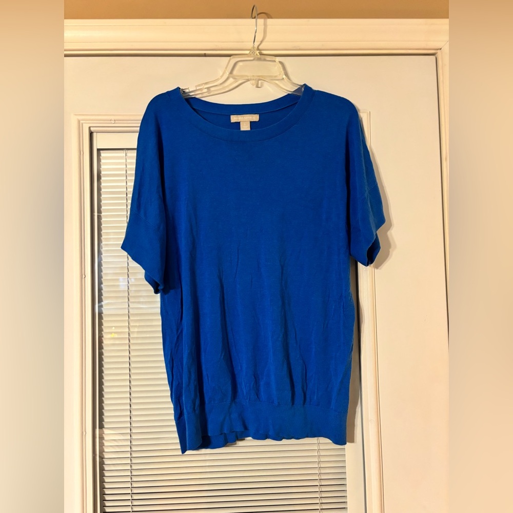 Banana Republic Deep Blue Knit Top